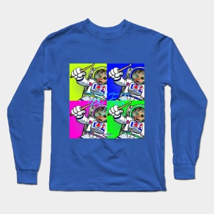 Tiny Space Phil Pop Quad Long Sleeve T-Shirt